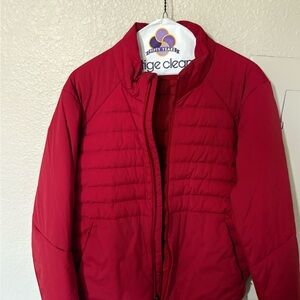Lululemon Athletica Cherry Red Puffer Jacket